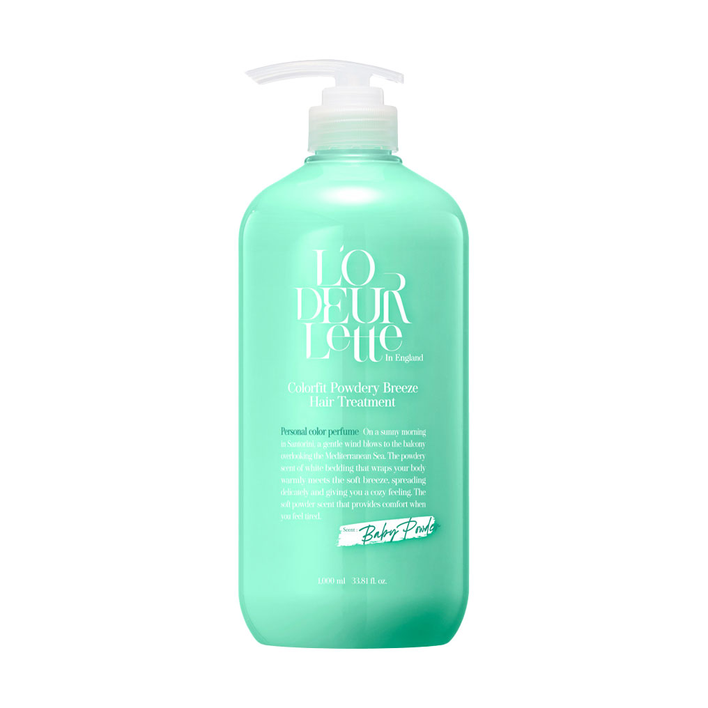Маска для волосся L'Odeurlette In England Colorfit Powdery Breeze Hair Treatment, 1 л