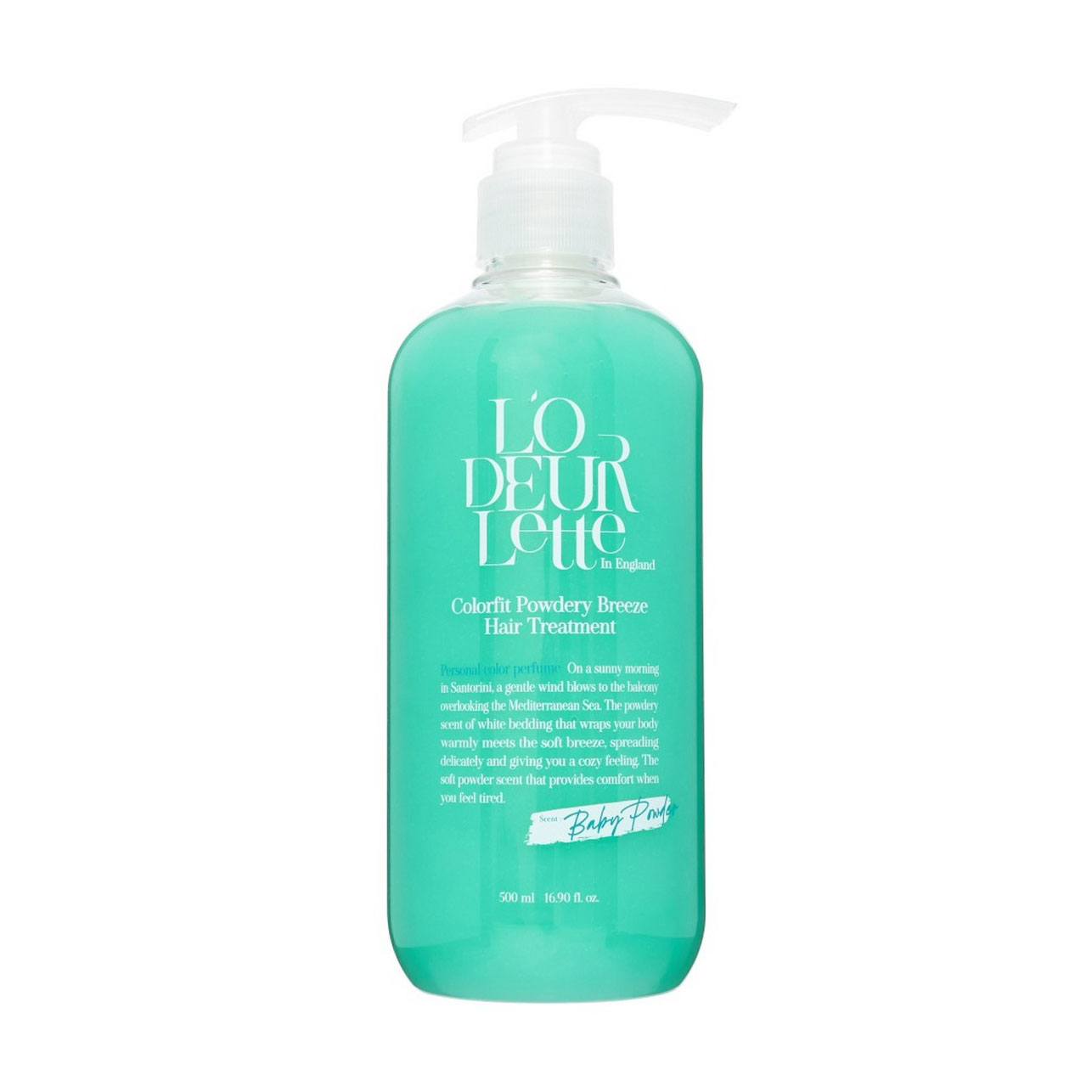 Маска для волосся L'Odeurlette In England Colorfit Powdery Breeze Hair Treatment, 500 мл