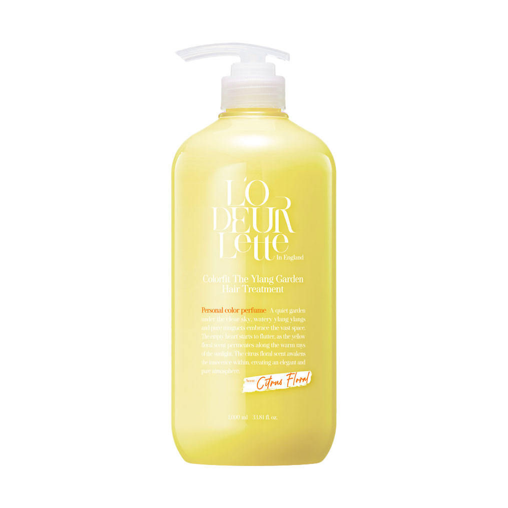 Маска для волосся L'Odeurlette In England Colorfit The Ylang Garden Hair Treatment, 1 л