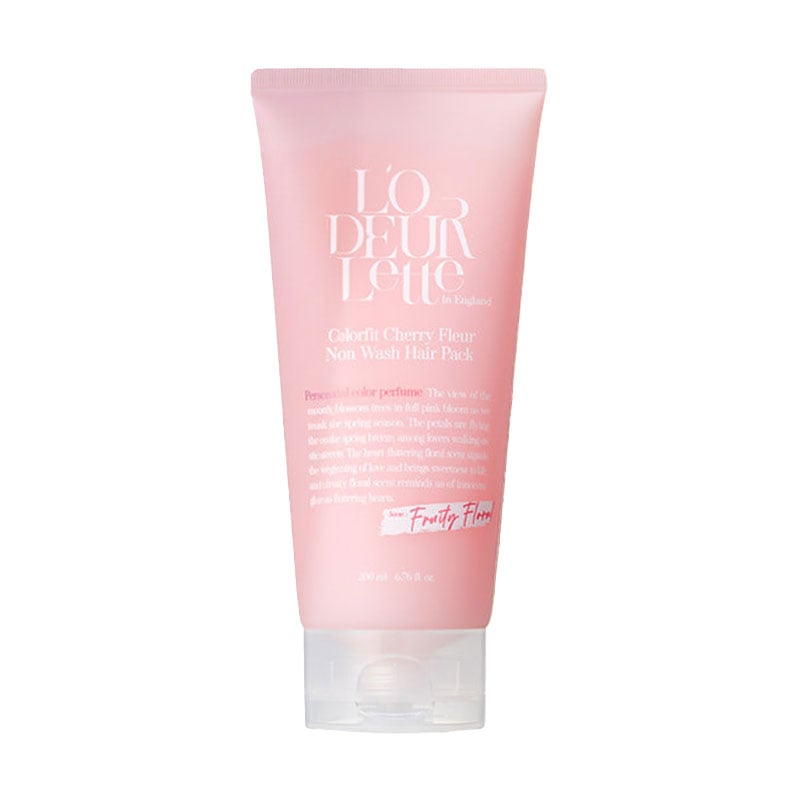 Незмивна маска для волосся L'Odeurlette In England Colorfit Cherry Fleur Non Wash Hair Pack, 200 мл