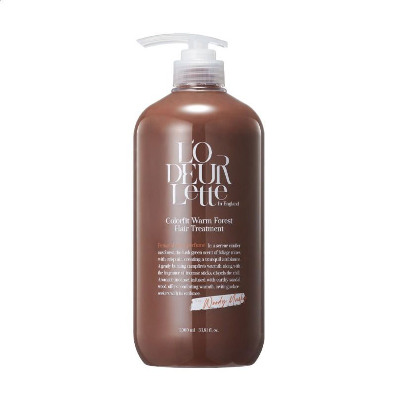 Парфумований кондиціонер для волосся L'Odeurlette In England Colorfit Warm Forest Hair Treatment, 1л